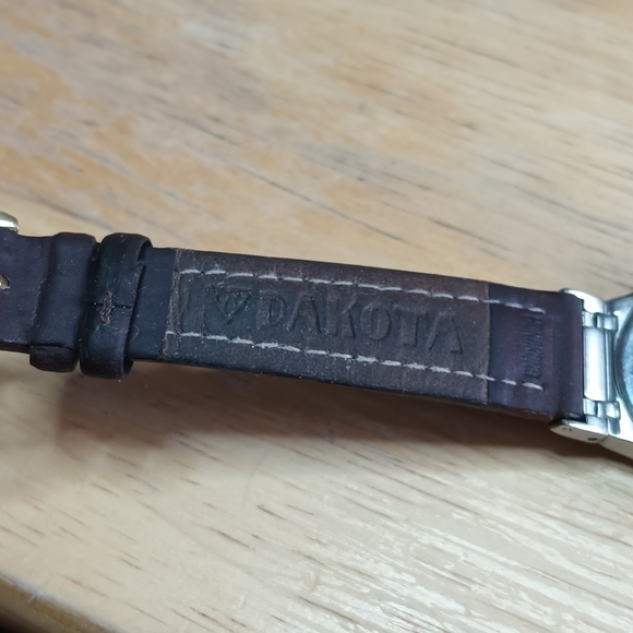 XVery early Roscani Paris watch 25mm SS case, white face 23K Gold plated details - Picture 7 of 14